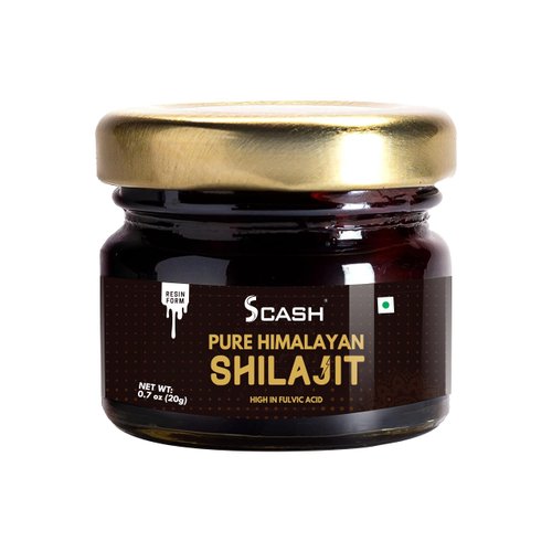 scash Direct Discounts Premium Shilajit Pure Himalayan Organic shilajit Supplement Shilajit Resin Lab Report with Fulvic Acid & Trace Minerals 85+ Humic Acid 0.7 Ounce