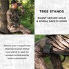 STICKIT Magnetic Strap for Hunting Rangefinder, Securely Attaches to Belt, Pack, Gear, Stand or Blind, Silent Hold with Metal Clip and Safety Cord - Rangefinder Not Included