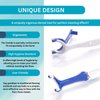 Paro Dental Floss Holder, The Perfect Grip Reusable Flosser Handle for Oral Cleaning, Refillable and Easy to Clean, Works Best with Riser Floss