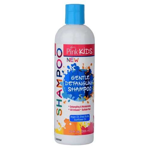 Pink Kids Gentle Detangling 12 Fl. Oz. Made with Argan Oil, Shea Butter and Sunflower Oil