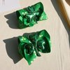 7PCS St. Patrick's Day Hair Bows Clips for Girls Lucky Shamrock Hair Clips Bows Women Girls St. Patrick's Day Costume Hair Accessories