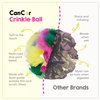 Cat Crinkle Balls 1.5 Inch (12-Pack) - Mini Crinkle Cat Toys for Indoor Cats - Multi-Color Crinkle Cat Toy - Cat Toys Crinkle Balls to Keep Fit and Active - Canadian-Made Crinkle Balls for Cats