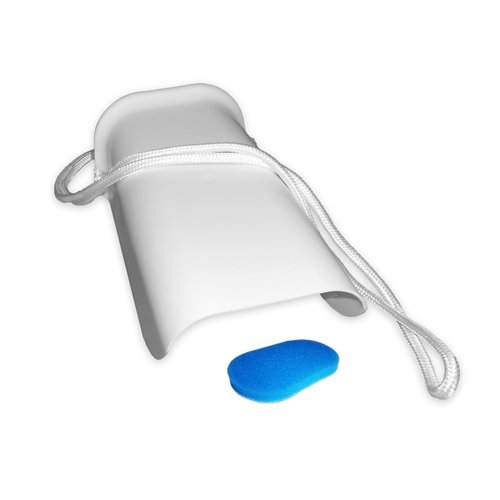 Rehabilitation Advantage Wide Sock Aid with Single Cord, White, 1 Count
