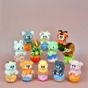 ALITTDRE 12 Mini Animals Building Blocks Sets Building Block Party Favor for Kids Small Zodiac Animals Pets Horse Dog Monkey Tiger Rabbit Dragon STEM Educational Toys for Boys Girls（Mouse）