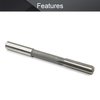 Utoolmart Chucking Reamer 1/2", H7 HSS Lathe Machine Reamer, Round Shank Milling Cutting Tool, for Metal Non-Ferrous Metal Copper 1pcs