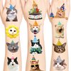 96PCS Individually Temporary Tattoos Removable Tattoos Waterproof Stickers for Birthday Decorations Party Supplies Party Favors School Rewards Gifts Ideas (Cat)