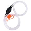 KATUMO Gasoline Siphone Hose, Gas Oil Water Fuel Transfer Siphon Pump, Portable Widely Use Hand Fuel Pump, Fuel Transfer Pump with 2 Durable PVC Hoses