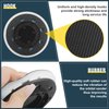 Durable 492280 ETS 125 Eq Jetstream Sanding Pad 125mm (5 in), Hard, 8 Holes fit for festool ETS 125, ES 125, ETSC 125, Pro 5 ltd Random Orbit Sanders Include a 5" Protection Pad 3-Year Warranty