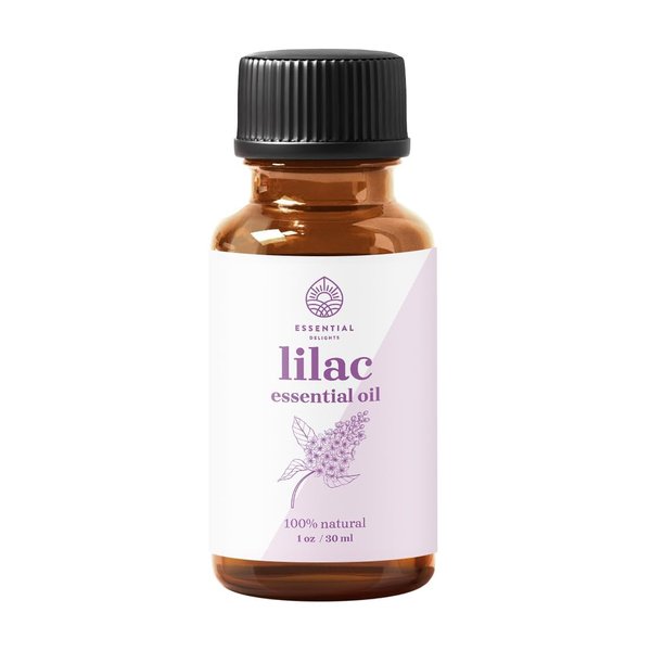 Lilac Essential Oil - Premium Grade 100% Undiluted Essential Oil (1 oz.) | for Aromatherapy, Soaps, Lotions, & Candles | Vegan & Cruelty Free