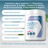 MYOXCIENCE Myo Relax & Calm | Myo-Inositol, L-Theanine, Taurine, Magnesium & GABA | Supports Sleep, Neurotransmitter & Hormone Support (Berry Flavor) (60 Servings)