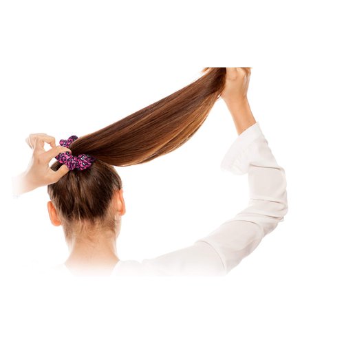 Spoontiques Hair Scrunchies Adorable Accessories for Women’s Hair Girls Colorful Soft Hair Ties Ponytail Holder Print, Mermaid, (Pack of 3), One Size (19954)