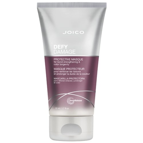 Joico Defy Damage Protective Masque | For Color-Treated Hair | Strengthen Bonds & Preserve Hair Color | With Moringa Seed Oil & Arginine | 1.7 Fl Oz
