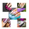 Nail Rhinestone Picker Dotting Tool with Wax Head, Dual-ended DIY Nail Art Tool With Designer Bamboo Handle