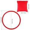 OOTSR 16pcs Nylon Bean Bags Plastic Rings Game Sets for Kids Ring Toss Game Booth Carnival Garden Backyard Outdoor Games Speed and Agility Training Games(8x8cm Bean Bag)