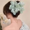 Flower Hair Claw Clip Floral Hair Barrettes Hair Pins Hair Accessories Hairpin for Women and Girls 1 PC-063#29