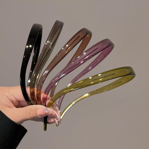 Yijnqixin 5PCS Sunglasses Headbands for Women Plastic No Headache Comfortable Head Bands with Teeth Womens Non Slip Glasses Hair Bands, Hair Accessories