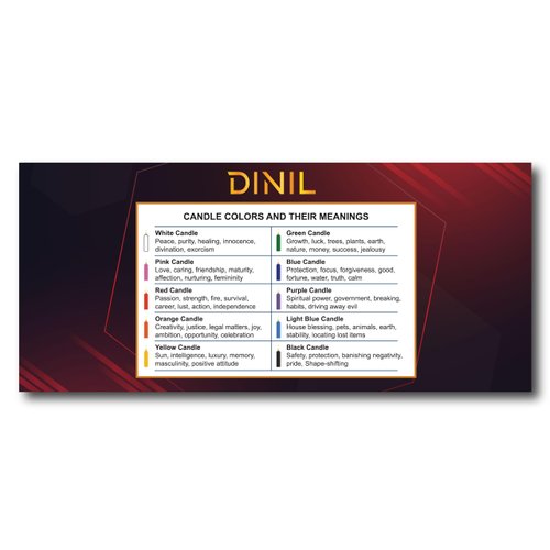 Dinil – Spell & Chime Candles (40 Assorted Color) – 4" x 1/2" Premium Mini Taper Candles for Rituals, Birthdays, Altar, Spells, Chime Candles (Assorted)