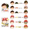 MALLMALL6 36Pcs Firefighter Sticker Make a Face Stickers Fireman Birthday Party Supplies Baby Shower Party Favors Party Decorations Room Decor Fire Chief Sticker DIY Crafts Games for Kids Boys Girls…