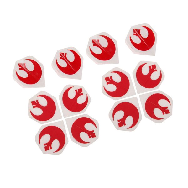 Yetaha 12PCS National Flags Dart Flights Flag Flight Professional Darts Sport Accessory for Practise