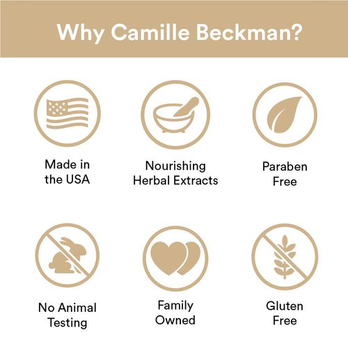 Camille Beckman Romantic Manicure Gift Set, Tuscan Honey, Glycerine Hand Therapy 6 oz, Premium Crystal Nail File