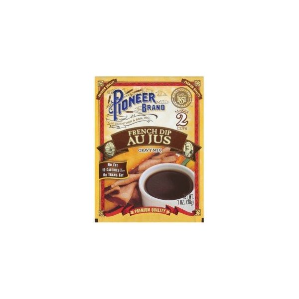 Pioneer Brand Gravy Mix, French Au Jus 1 Oz (Pack of 6)