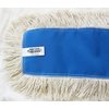 36" Industrial Strength Washable Cotton Dust Mop Refill, Replacement Head for Home & Commercial Use, Fits 36 Inch Frame, Cleans Hardwood, Laminate, Concrete, or Other Floor Systems (36")