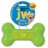 JW iSqueak Bone Durable Natural Rubber Dog Toy (Assorted Colors)