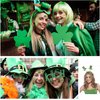 FuraHa St Patricks Day Tattoos, 200 Pcs St. patrick's Day Temporary Tattoos including 90 Glow in The Dark or Night for St. Paddy's Day Parade Party Favors Decorations