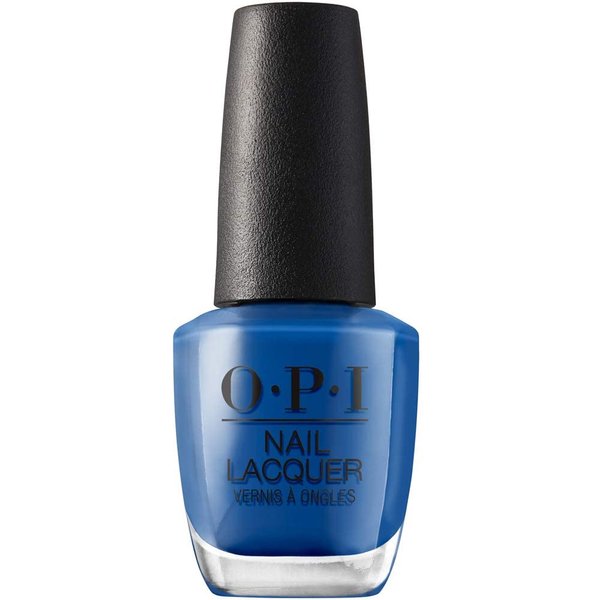 OPI Nail Lacquer, Mi Casa Es Blue Casa, Blue Nail Polish, Mexico City Collection, 0.5 fl oz