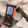 MAKINGTEC Laser Measurement Tool,131Ft Laser Measure Ft in M Unit Switch with 2 Bubble Levels Pythagorean Mode Area and Volume Measuring,LCD Backlit Digital Laser Tape Measure Distance Meter Device