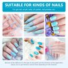 ATOANY Gel Nail Polish Remover 0.5 Fl Oz with Nail File & Nail Polish Scraper, Professional Gel Polish Remover for Nails, Easily & Quickly Remove Nail Polish in 3-5 Minutes, Doesn't Hurt Nails