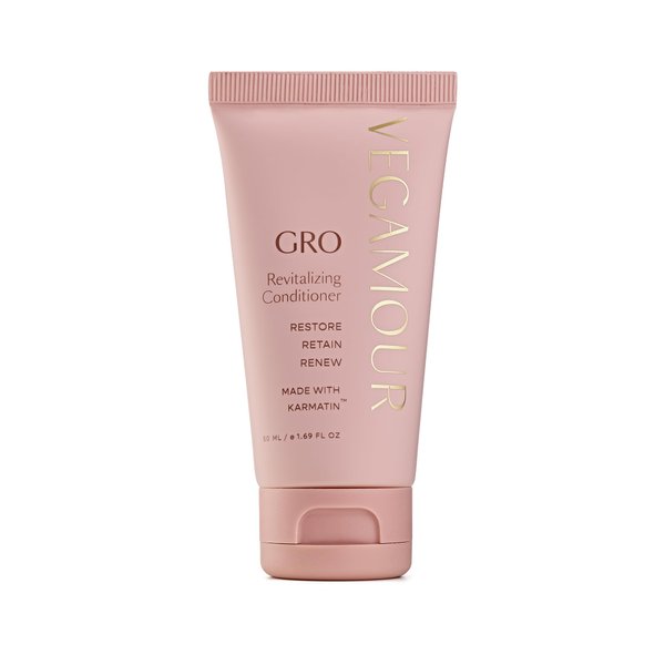 VEGAMOUR GRO Revitalizing Conditioner, Support Thicker, Fuller Looking Hair, Conditioner Formulated Without Sulfates for Thinning Hair, Natural Citrus Scent (1.6 fl. oz.)