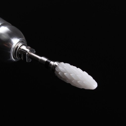 Ceramic Nail File Drill Bit Professional 3/32" Rotary Burr for Nail Art Salon Extra Corse-XC Grit
