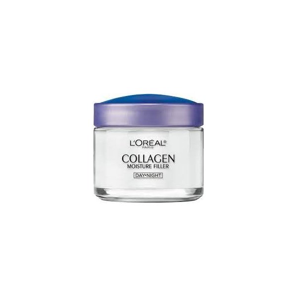 L'Oreal Paris Skin Expertise Collagen Moisture Filler Daily Moisturizer Day/Night Cream 1.7 oz (Pack of 3)