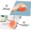 PACKOVE 1pc Portable Shampoo Brush Ergonomic Scalp for Gentle Massage Tool for Men and Lightweight and Easy to Hold Safe for Boys and Girls Orange