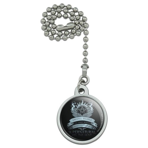 GRAPHICS & MORE Supernatural Saving People Hunting Things Ceiling Fan and Light Pull Chain