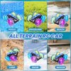 GEVINST Remote Control Car Boat Amphibious RC Car with Waterproof Gesture Control 2.4Ghz All Terrain RC Boat 360° Rotation Stunt Car Beach Pool Toys for Kids Ages 4-8-12 Gifts for 6 7 9 Year Old Boys
