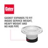 Oatey 4 in. PVC Twist-N-Set Closet Flange