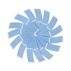 Wig Tape for Lace Wigs Waterproof Double-Sided Strong Adhesive Tape Lace Front Wig Tape C Curve 36 Pieces Blue Color