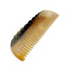 5MOONSUN5's Ox Horn Comb Premium Quality 100% Handmade Anti Static Natural Fine Horn pocket Comb Without Handle- Professional Detangling Massage Fine tooth Comb A Great Gift - (5.5 inch)
