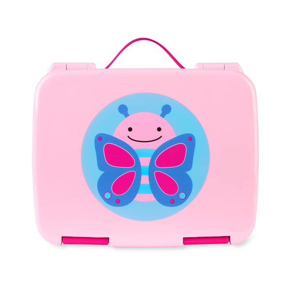 Skip Hop Kids Bento Lunch Box, Ages 3+, Zoo Butterfly