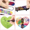 ceiba tree Valentines Day Cards with Finger Skateboards for Kids Classroom Exchange Gift Party Favors
