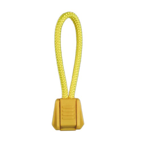 Paracord Planet Zipper Pulls Available in Various Color Combinations – Choose from 5, 10 and 20 Pack Sizes (Neon Yellow/Yellow, 10 Pack)