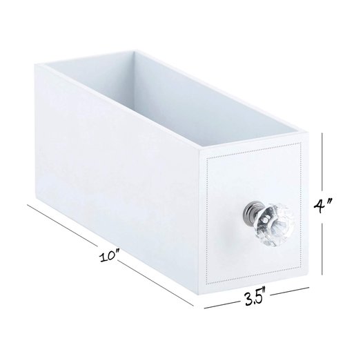 Stephan Baby Wooden Nursery Organizer, 10" x 4" x 3.5", White