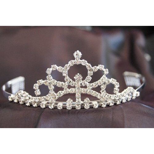 Beautiful Bridal Wedding Tiara Crown with Crystal Party Accessories C19759