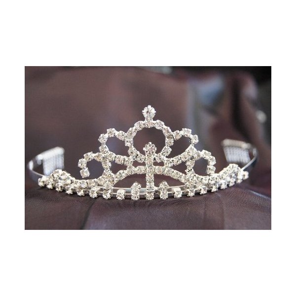 Beautiful Bridal Wedding Tiara Crown with Crystal Party Accessories C19759