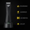 Mancozy Electric Body Hair Trimmer for Men,Groin Hair Trimmer Hair Clippers Lightweight Male Lawn Mower-Waterproof,Rechargeable, Standing Recharge Dock