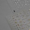 Moon Sun Star Nail Stickers 5D Gold Bronzing Classic Moon Star Back Adhesive Nail Decals Retro Laser Sun Moon Luxury Gold Sliver Nail Art Stickers Manicure Art for Women Girls Nail Decorations