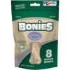 Bonies Natural Calming Formula Medium-Sized Single Bone - Contains Chamomile & Lavender, Help Anxiety, Excessive Barking & Trembling, Chicken Flavor, [Medium Dog], 8 Bones