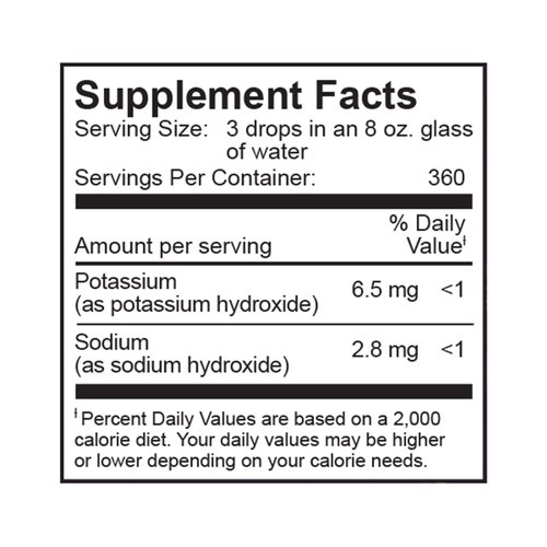 Alkalife pH Booster Drops | The First Patented Alkaline Water Booster to Neutralize Acid & Balance pH for Immune Support, Peak Performance, Detox and Overall Wellness – 1.25oz